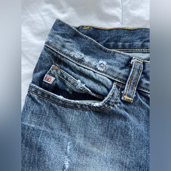 Miss Sixty Low Rise Distressed Jeans - Picture 5 of 8